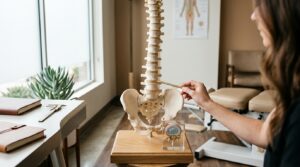 Understand spinal and musculoskeletal anatomy in plain language — structure, discs, nerves, posture, and conditions. Learn what's really behind your pain.
